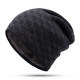 Outdoor Cycling Ski Earmuffs Knit Hat Men Women Winter Plush Thick Beanie Cap