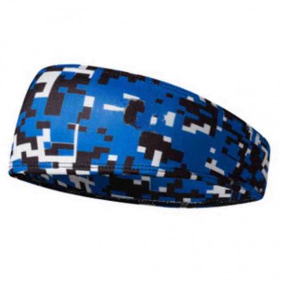 Outdoor Multi-Function Running Fitness Headband Camouflage Sports Anti-Sweat Hair Band