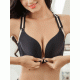 Plus Size Front Closure Strappy Gather Breathable Bra Plus Size Front Closure Strappy Gather Breathable Bra