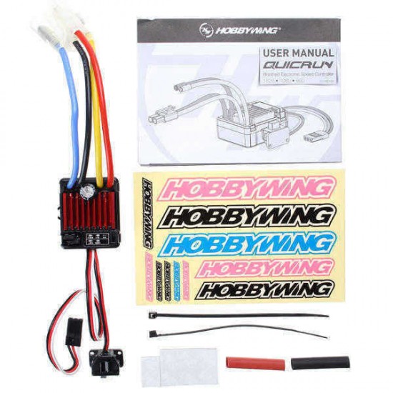 QuicRun 1060 Brushed ESC 60A/360A 2A/5V 11.1V RC Car Part