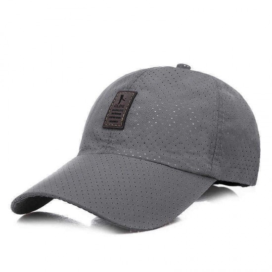 Quick-drying Sunshade Casual Mesh Cap Thin Cloth Breathable Baseball Cap Summer Outdoor Fishing Long Sun Hat