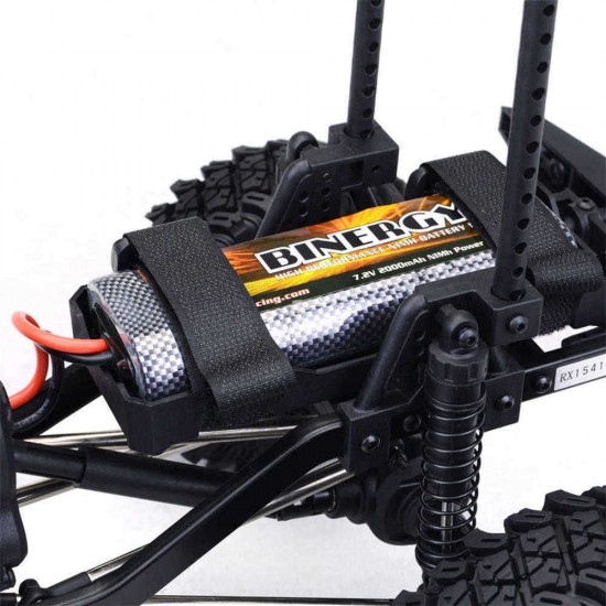 RGT EX86100 1/10 2.4G 4WD 510mm Brushed Rc Car Off-road Monster Truck Rock Crawler RTR Toy