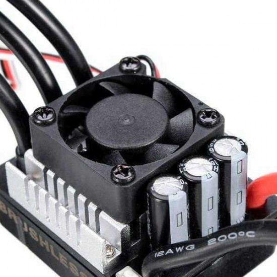 Racerstar 120A ESC Brushless Waterproof Sensorless 1/8 RC Car Part