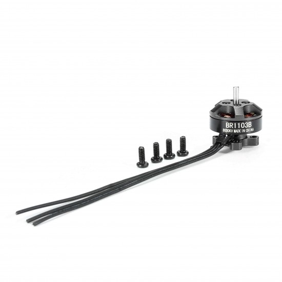 Racerstar Racing Edition 1103 BR1103B 8000KV 10000KV 1-3S Brushless Motor Black For 50-100 RC Drone FPV Racing