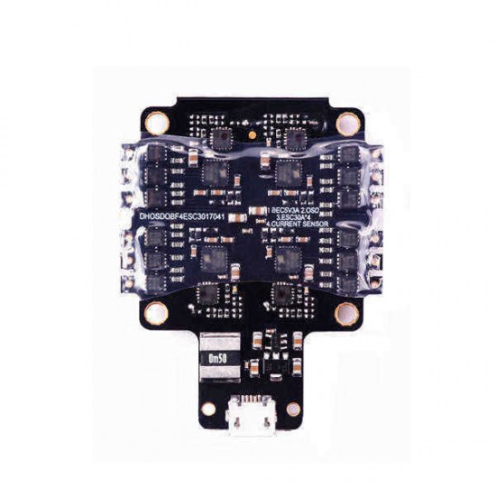 Racerstar StarF4S 30A Blheli_S Dshot 4 in 1 ESC AIO F4 OSD Flight Controller w/ BEC Current Sensor