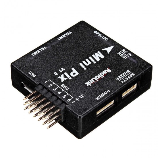 Radiolink Mini PIX F4 Flight Controller MPU6500 w/ TS100 M8N GPS UBX-M8030 For RC Drone FPV Racing