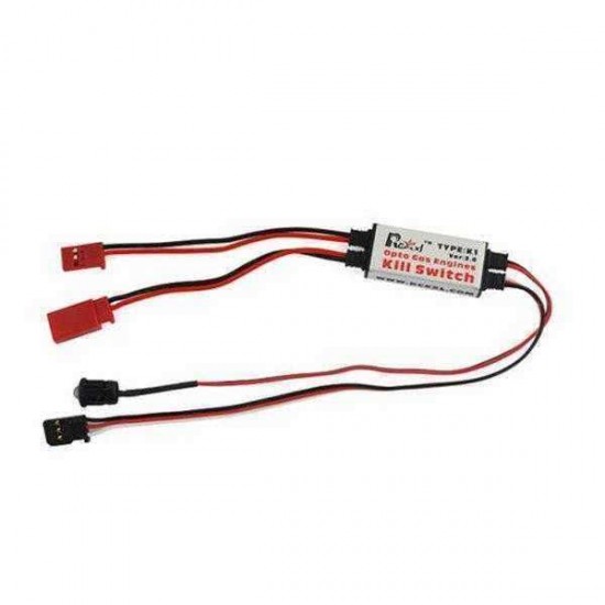 Rcexl Opto Gas Engine Kill Switch Shut Down Version 2.0 for RC Gasoline Airplane