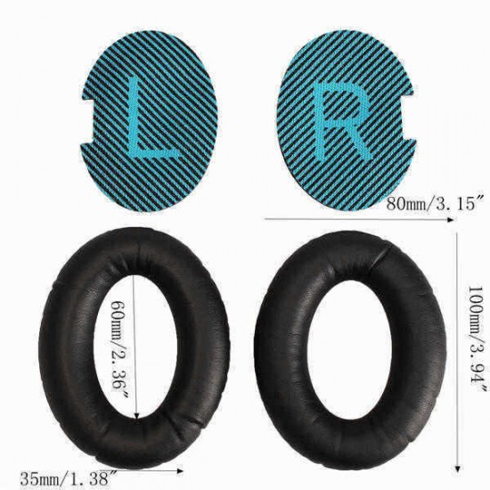 Replacement Headphone Ear Cushion Earpads Cover For Bose QC25