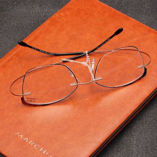 Retro Elastic Folding Metal Reading Glasses with Case Anti-Blue Light HD Resin Presbyopic Glasses Retro Elastic Folding Metal Reading Glasses with Case Anti-Blue Light HD Resin Presbyopic Glasses