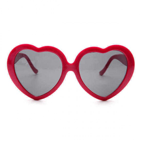 Retro Funny Love Heart Shape Anti-UVA And UVB Sunglasses