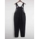 S-6XL Casual Women Denim Pockets Jumpsuit Playsuit