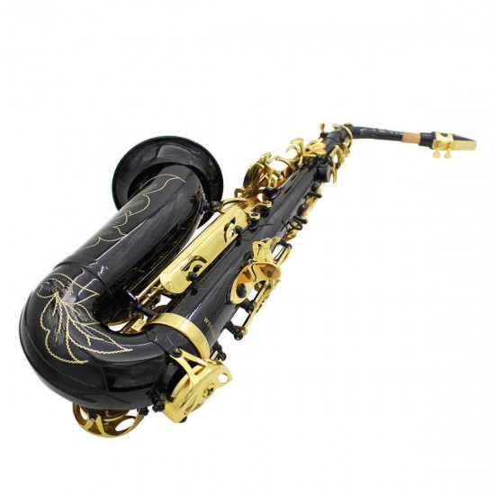 SLADE LD-896 E-flat Brass Pipe Alto Saxophone with Bag Clean Tools