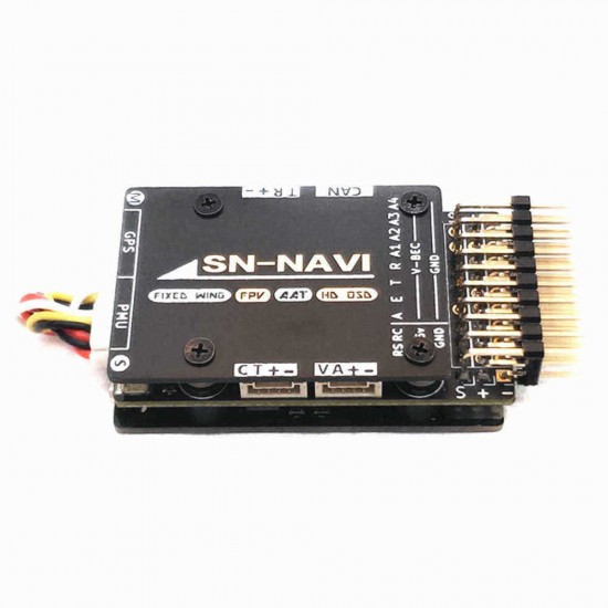 SN-NAVI MAVLINK Smart Audio Flight Controller FC Built-in OSD+Airspeed Meter+PMU Module+GPS for RC Airplane Fixed Wing