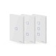 SONOFF® T0 EU/US/UK AC 100-240V 1/2/3 Gang TX Series WIFI Wall Switch Smart Wall Touch Light Switch For Smart Home Work With Alexa Google Home