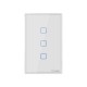 SONOFF® T0 EU/US/UK AC 100-240V 1/2/3 Gang TX Series WIFI Wall Switch Smart Wall Touch Light Switch For Smart Home Work With Alexa Google Home