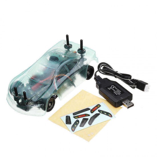 Sinohobby MINI-Q Slash TR-Q7BL 1/28 Carbon Fiber Racing Brushless RC Car