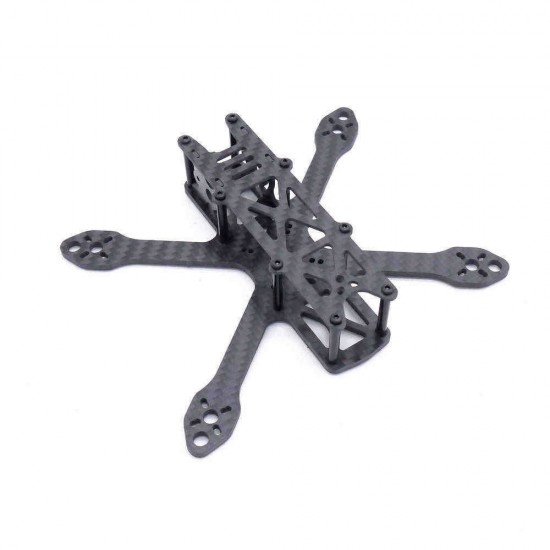 Sirians 3 Inch 135mm Wheelbase 3mm Arm Carbon Fiber Frame Kit for RC Drone FPV Racing