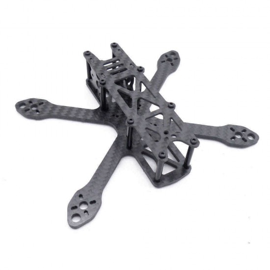 Sirians 3 Inch 135mm Wheelbase 3mm Arm Carbon Fiber Frame Kit for RC Drone FPV Racing