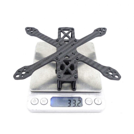 Sirians 3 Inch 135mm Wheelbase 3mm Arm Carbon Fiber Frame Kit for RC Drone FPV Racing