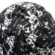 Skull Pattern Double Layers Headgear Beanie Hat Dual-Use Hip-Hop Dance Hat Scarf