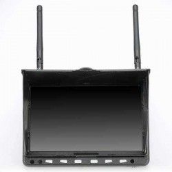 Skyzone HD02 40CH 5.8G 7 Inch 1024x600 HD FPV Monitor HD Port With/Without DVR Build in Battery