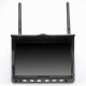 Skyzone HD02 40CH 5.8G 7 Inch 1024x600 HD FPV Monitor HD Port With/Without DVR Build in Battery