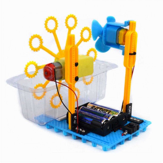 Small Hammer STEAM DIY Bubble Blister Robot Machine Educational Kit