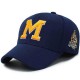 Sport Letter Embroidered Baseball Cap Adjustable Snapback Hat Visor for Men Women