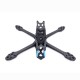 Strech X5 Freestyle 220mm Wheelbase 5.5mm Arm 5 Inch FPV Racing Frame Kit 108g 30.5x30.5/20x20mm for RC Drone