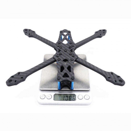 Strech X5 Freestyle 220mm Wheelbase 5.5mm Arm 5 Inch FPV Racing Frame Kit 108g 30.5x30.5/20x20mm for RC Drone