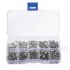 Suleve™ M3SS1 M3 Stainless Hex Socket Button Head Screws Allen bolt Nut Assortment Kit 340pcs