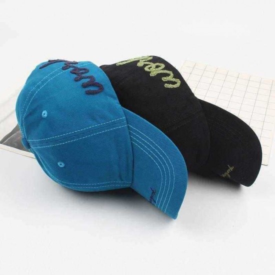 Summer Outdoor Sport Letter Embroidered Baseball Cap Adjustable Snapback Hat