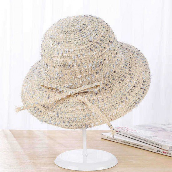 Summer Sunshade Visor Beach Sun Hat For Women Fashion Decorative Outdoor Bucket Cap