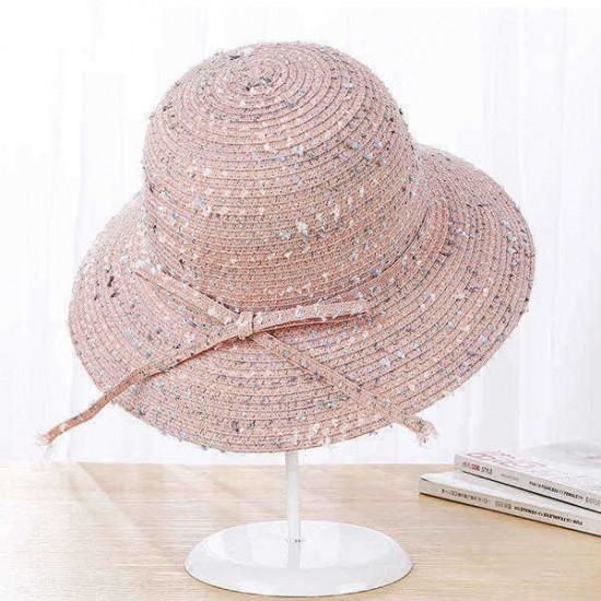 Summer Sunshade Visor Beach Sun Hat For Women Fashion Decorative Outdoor Bucket Cap