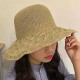 Summer Women Hole Breathable Bucket Hats Outdoor Wide Brim Sunscreen Sun Hat