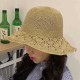 Summer Women Hole Breathable Bucket Hats Outdoor Wide Brim Sunscreen Sun Hat