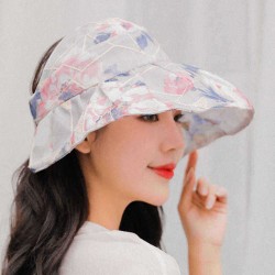 Sun Hat Women Wide Brim UV Protection Summer Beach Packable Visor Cap