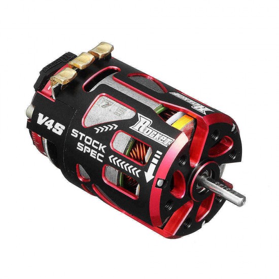 Surpass Hobby V4S Rocket Stock Spec Brushless 2 Sensor 10.5T 13.5T 21.5T 17.5T RC Car Motor Part