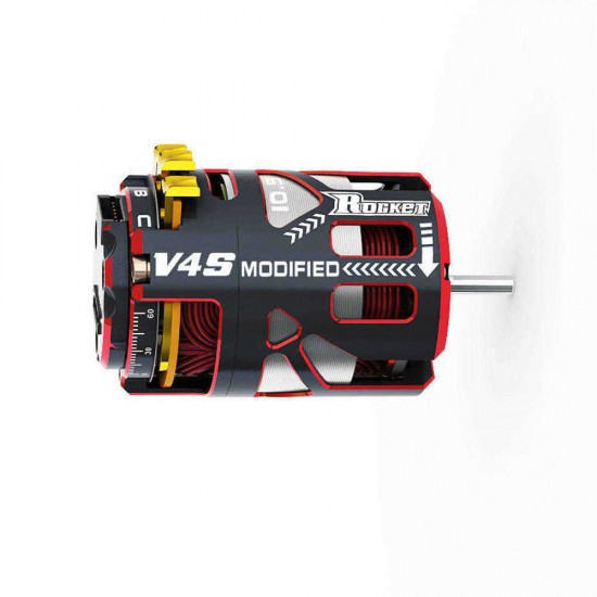 Surpass Hobby V4S Rocket Stock Spec Brushless 2 Sensor 10.5T 13.5T 21.5T 17.5T RC Car Motor Part