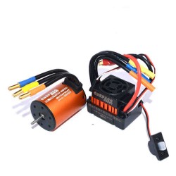 Surpass Hobby Waterproof 3650 4300KV Brushless RC Car Motor With 60A ESC Set For 1/10 RC Car