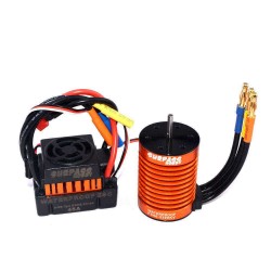 Surpass Hobby Waterproof F540 3300KV Brushless Rc Car Motor +45A ESC Combo Set For 1/10 Rc Car