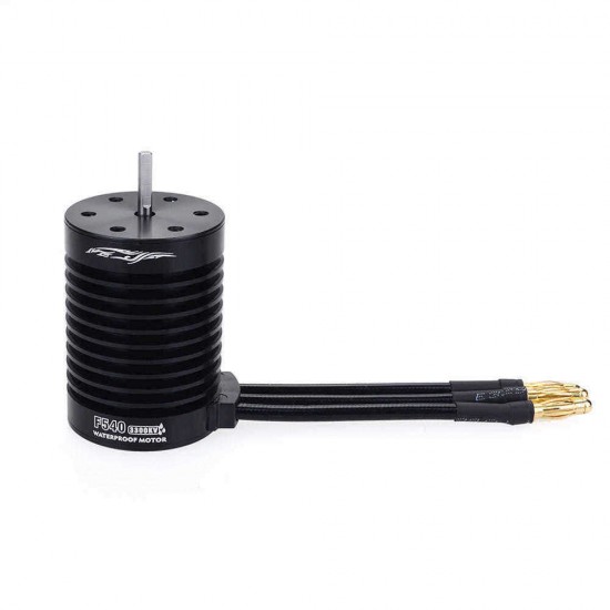 Surpass Hobby Waterproof F540 V2 Sensorless Brushless Motor with 60A ESC for 1/10 RC Vehicles