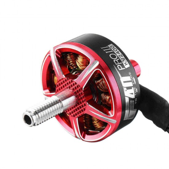 T-motor F40 Pro III 2400KV 2600KV Motor CW Thread Brushless Motor for RC Drone FPV Racing - Red