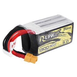 TATTU R-LINE Version 3.0 22.2V 1300mAh 120C 6S1P Lipo Battery for TurboBee 120RS