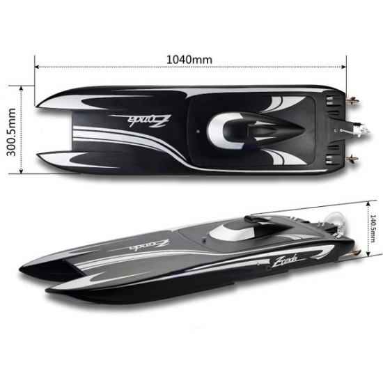 TFL 1040mm Zonda 2.4G RC BOAT With Double Motor 1133