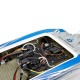 TFL 1133 1040mm Zonda 2.4G Rc Boat W/ Double Motor Without Battery Servo Transmitter Charger