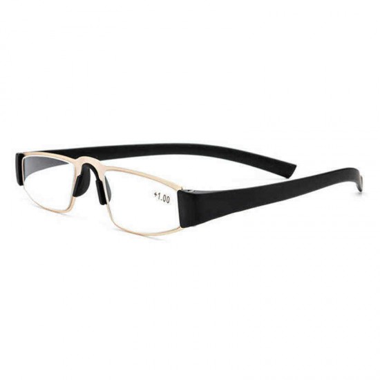 TR90 Ultra Light Resin Reading Glasses Magnifying Comfortable Anti-Fatigue Presbyopic Glasses