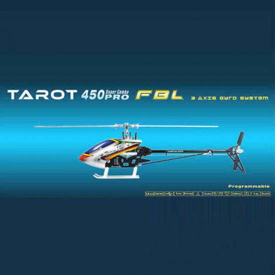 Tarot 450 PRO V2 FBL Flybarless RC Helicopter KIT