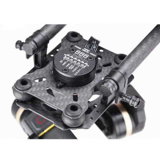 Tarot TL3T05 Gopro 3DⅣ Metal 3-Axis Brushless Gimbal PTZ for Gopro Hero 5/6 FPV Racing