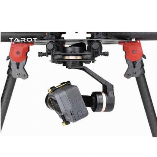 Tarot TL3T05 Gopro 3DⅣ Metal 3-Axis Brushless Gimbal PTZ for Gopro Hero 5/6 FPV Racing